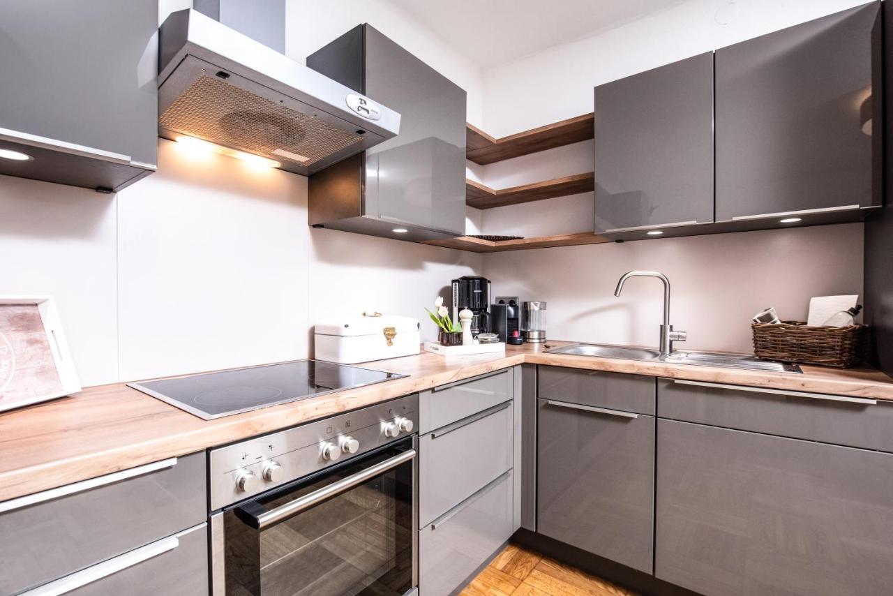 Townhouse Riva, Prime Location In The City Of Salzburg, 1000M2 Backyard Villa Eksteriør bilde